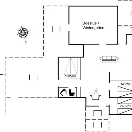 Gitt - 140m From The Sea By Interhome * Otterup